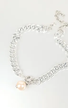 [FAERIE] Seasonless candy pearl bold choker