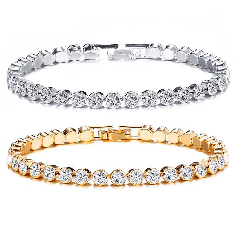 Fashion Cubic Zirconia Crystal Bracelet