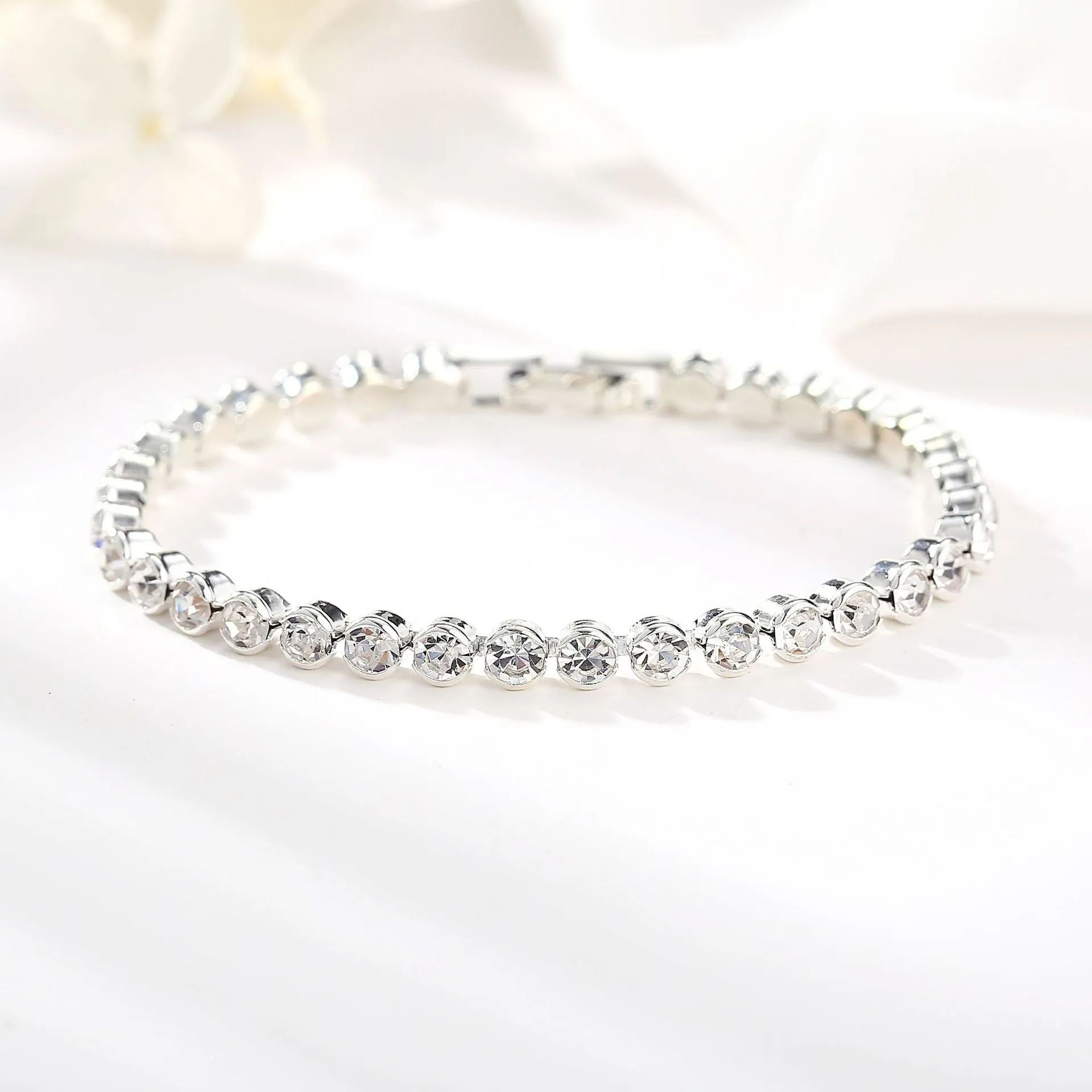 Fashion Cubic Zirconia Crystal Bracelet