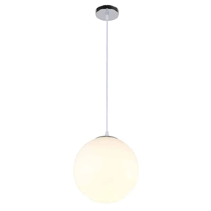 Ferulni Glass Round Globe Pendant Lamp