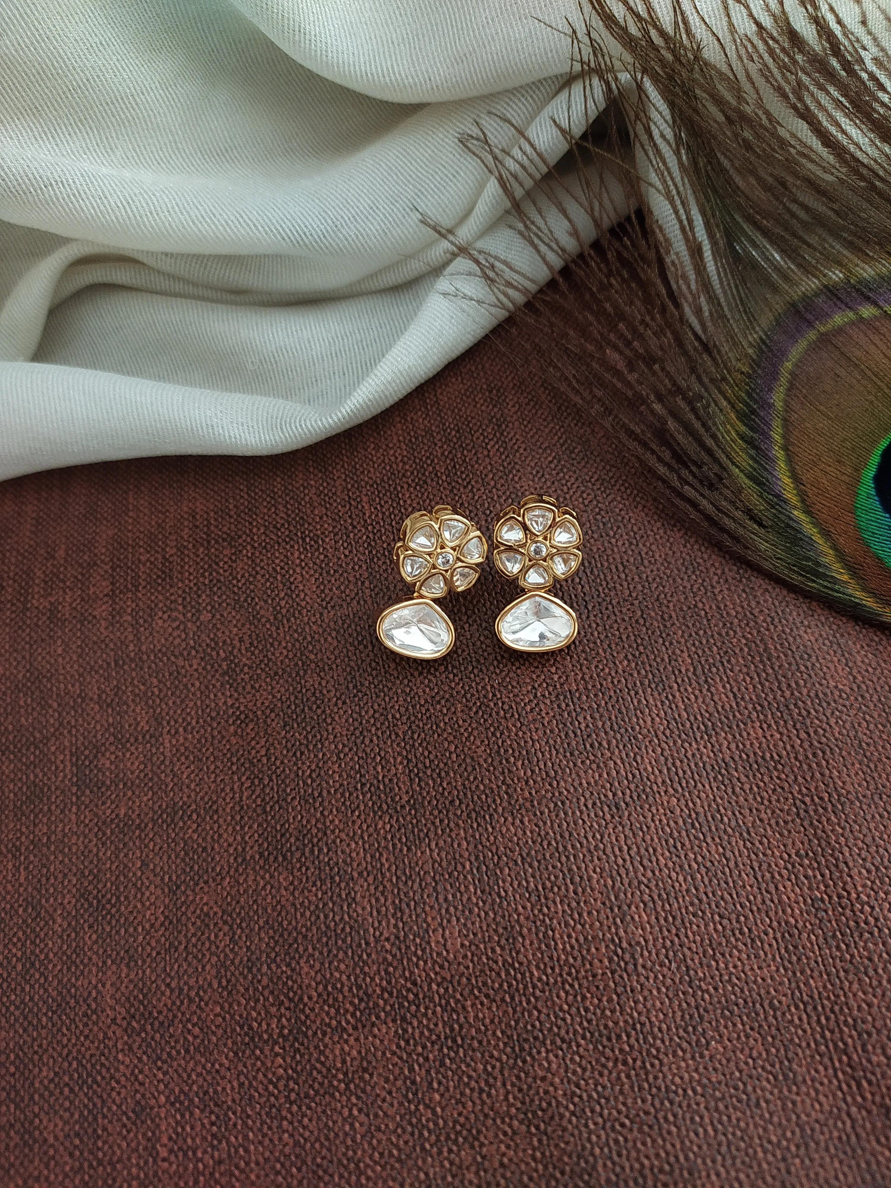 Festive Floral Kundan Delight Necklace