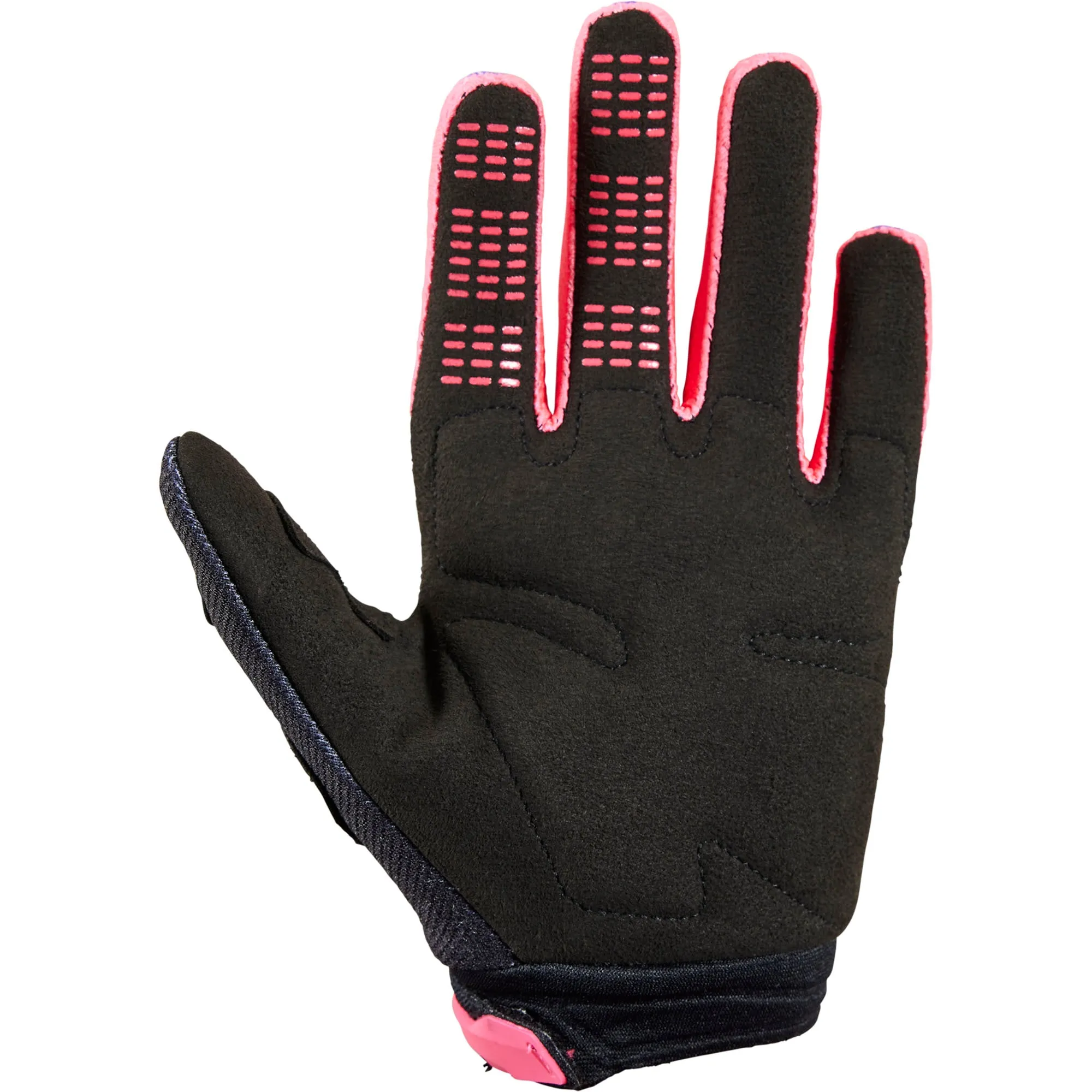 Fox Racing  Girls 180 Toxsyk Gloves Secure Fit Silicone Grip Off-Road Black Pink