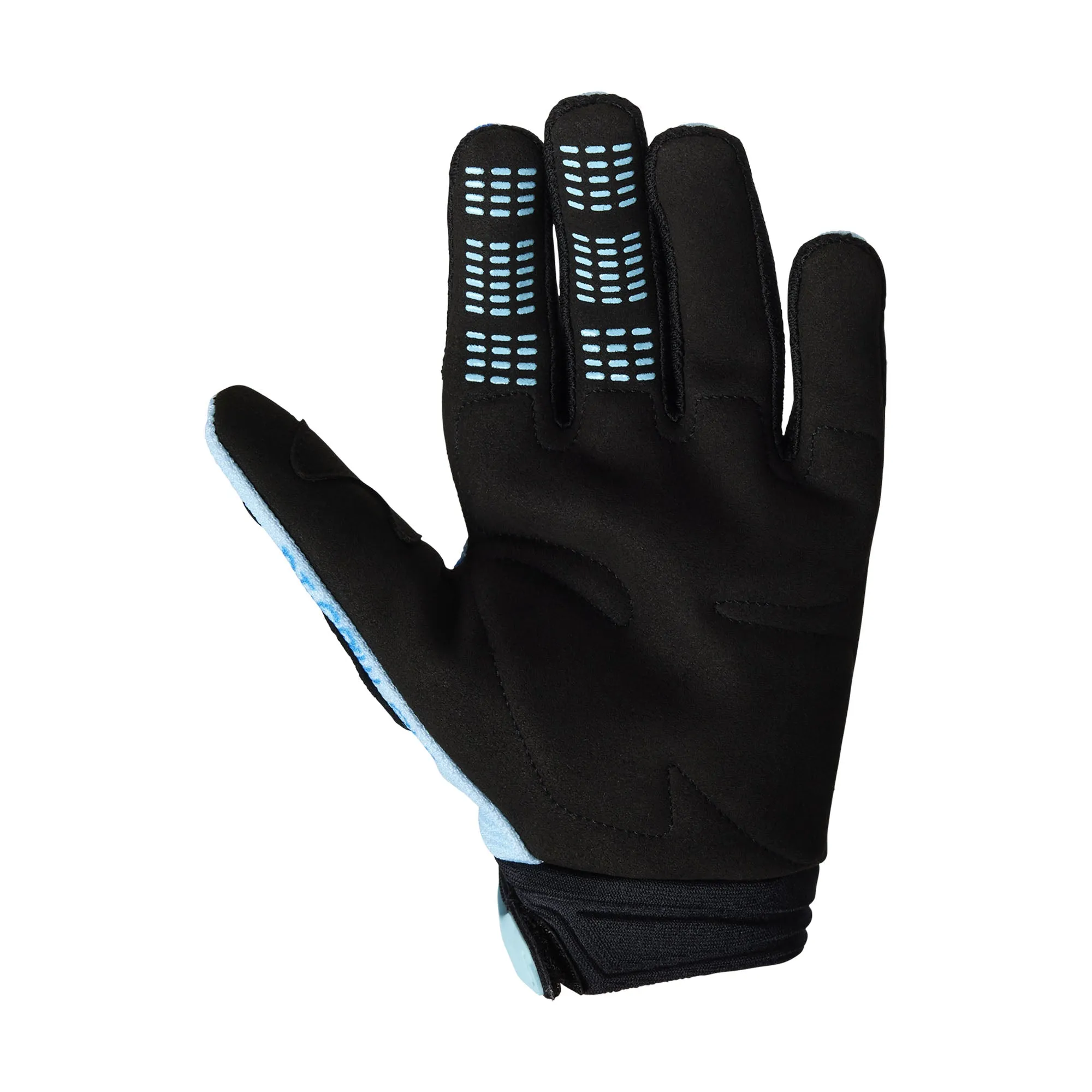 Fox Racing Youth Girls 180 Race Spec Offroad Gloves Light Blue
