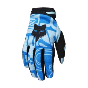 Fox Racing Youth Girls 180 Race Spec Offroad Gloves Light Blue
