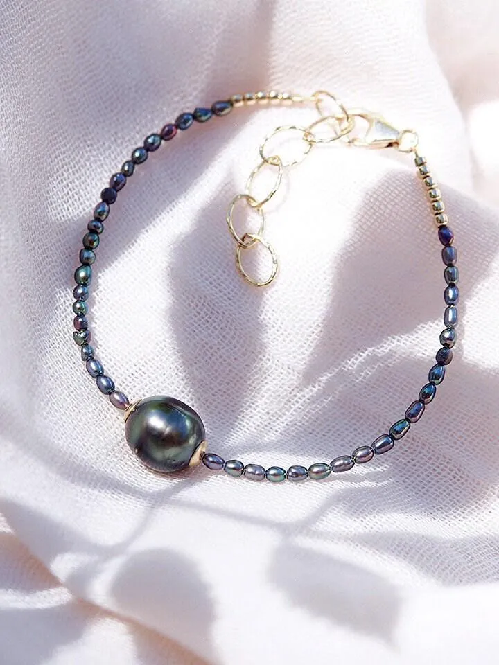 Genuine Tahitian Pearl Bracelet - Kaimalie