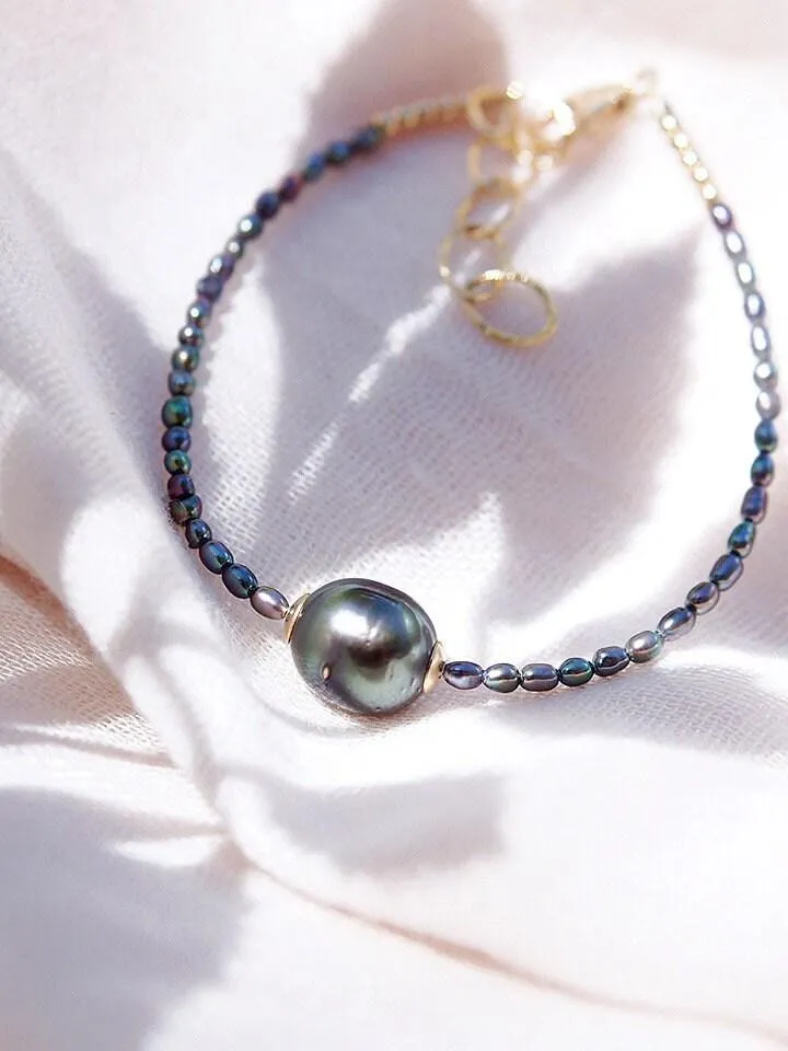 Genuine Tahitian Pearl Bracelet - Kaimalie