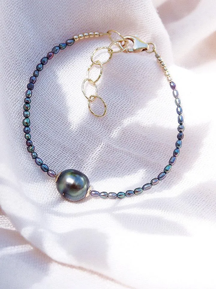 Genuine Tahitian Pearl Bracelet - Kaimalie