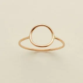 Gold Filled Meridian Ring
