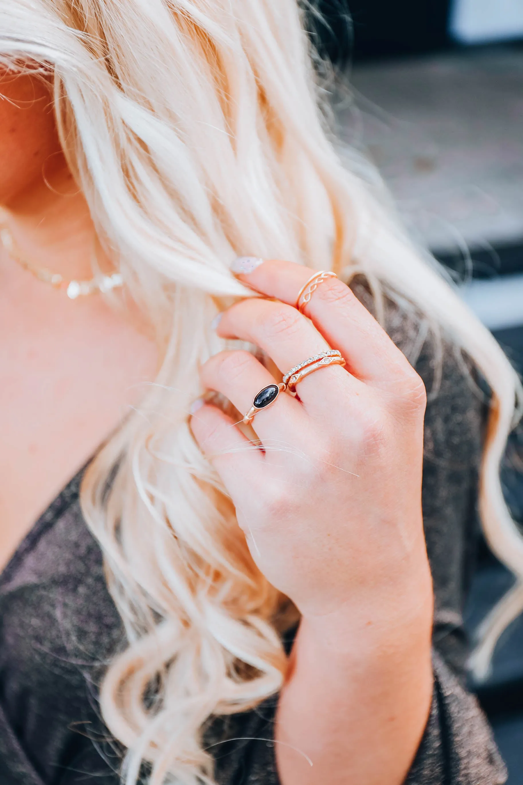 Golden Child Ring Set