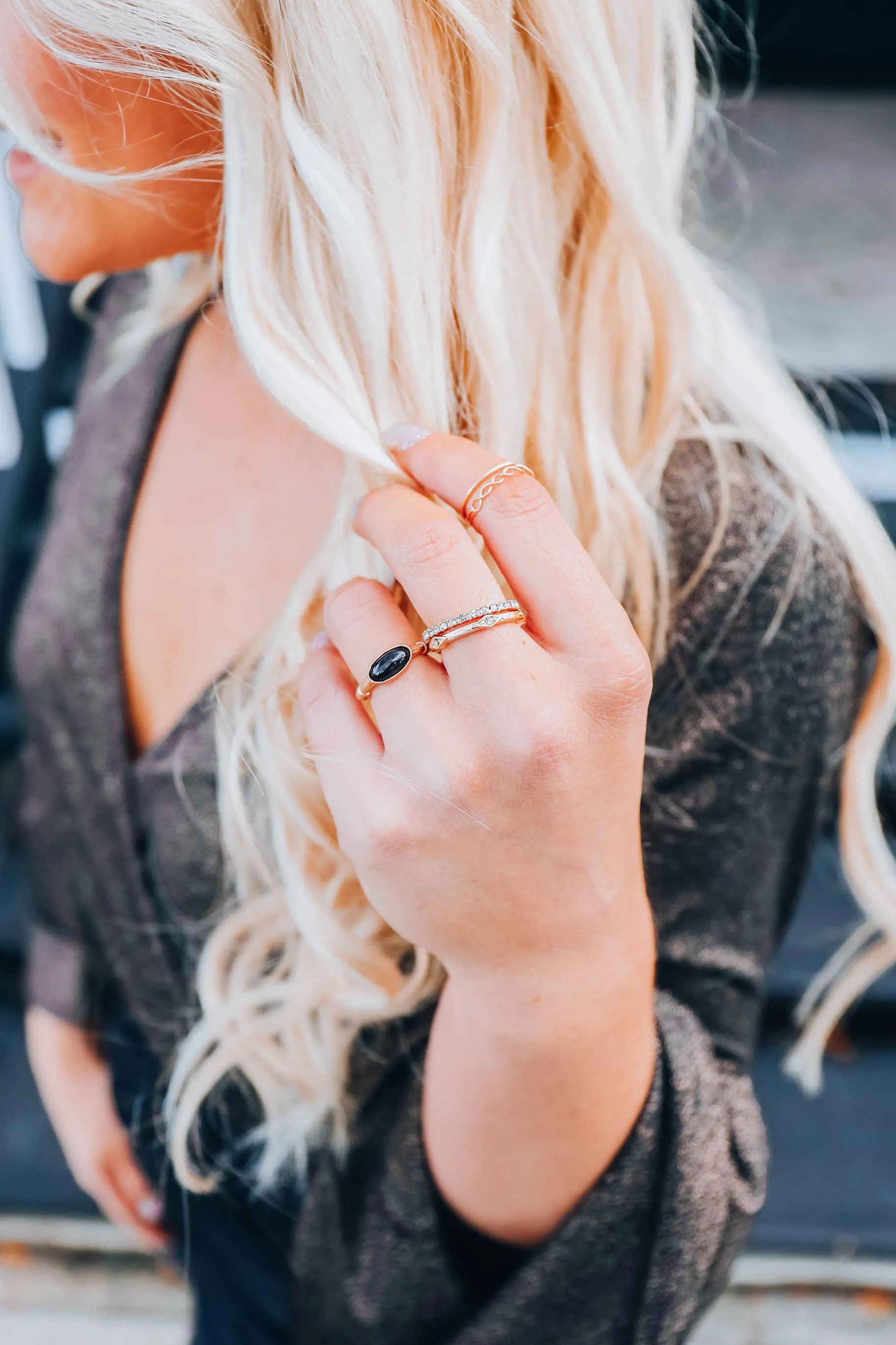 Golden Child Ring Set