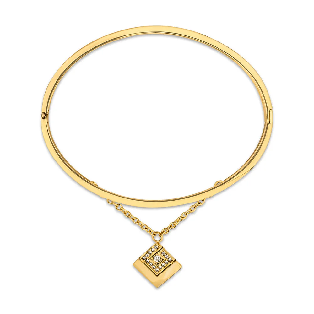 Grace Gold Plated Bangle