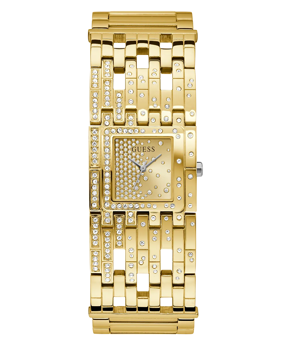GUESS Ladies Gold Tone Analog Watch