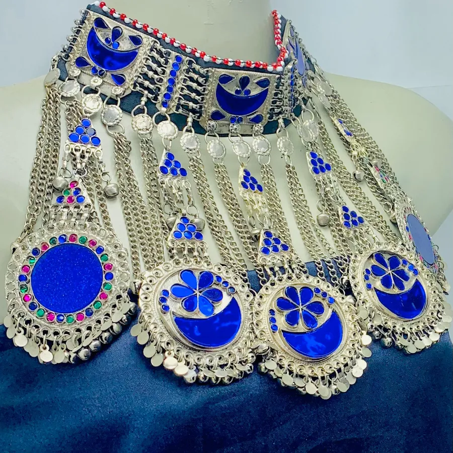 Handcrafted Tribal Boho Choker Necklace