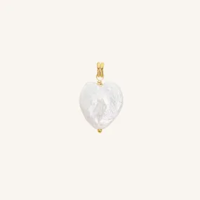 Heart Pearl Charm - Stone of Potential