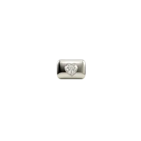 HEART SKINNY PILLOW CHARM(WHITE)