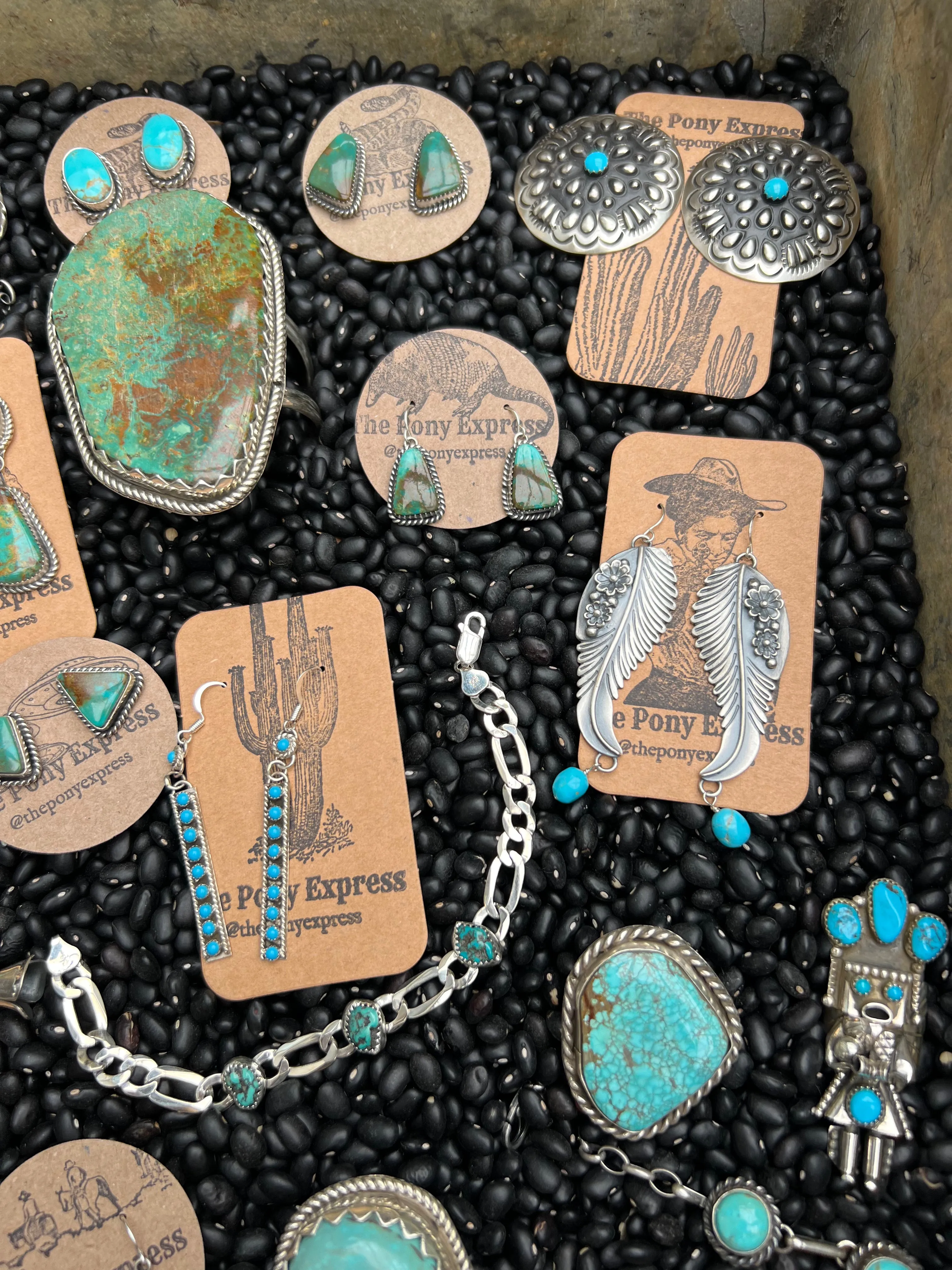 Huge Turquoise Slab Cuff