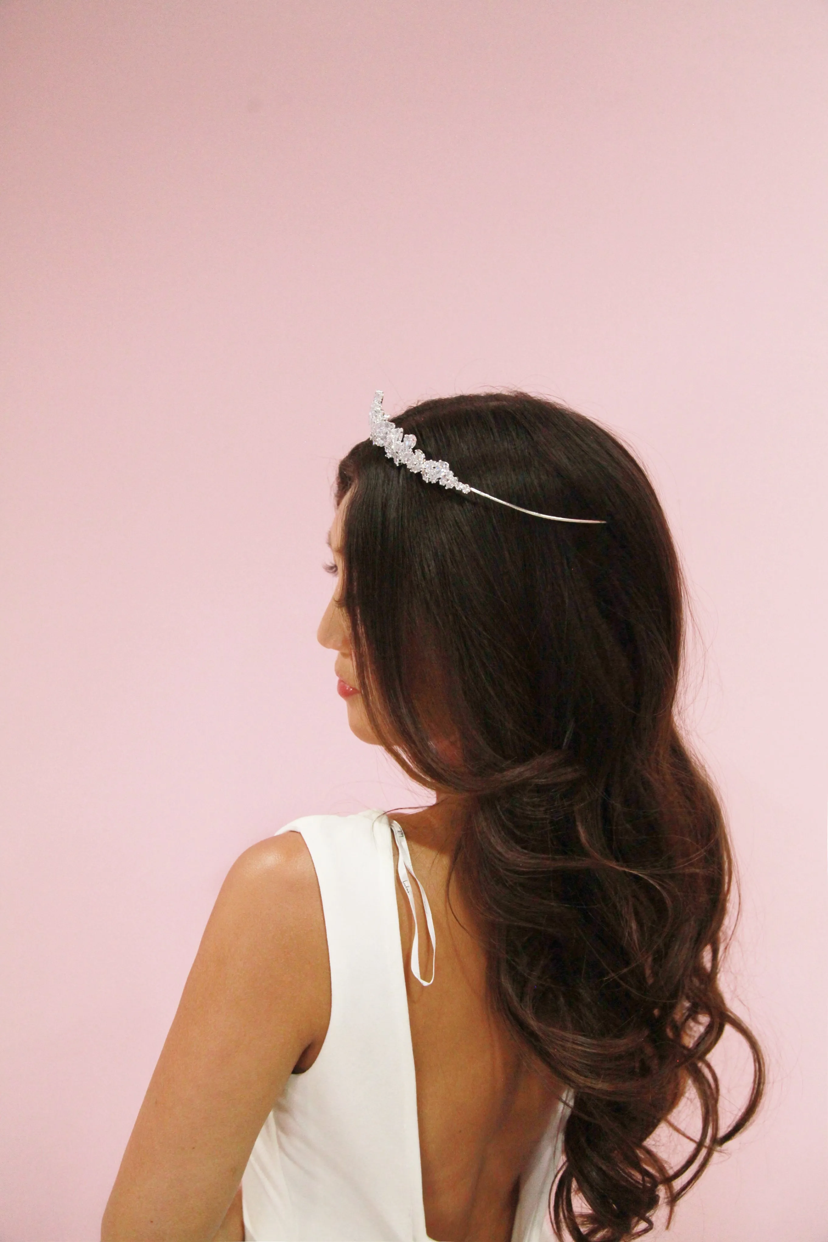 Icy Flower Tiara
