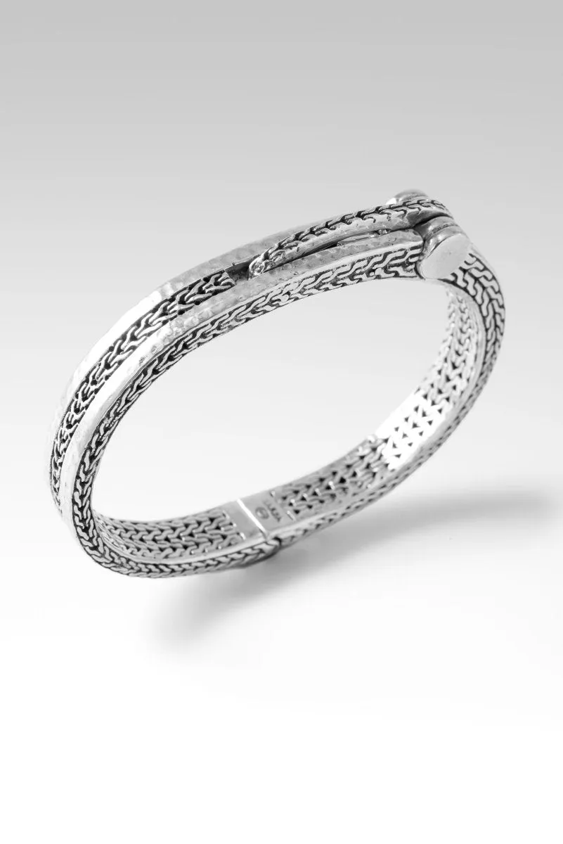 Iron Sharpens Iron Bangle™ in Chainlink