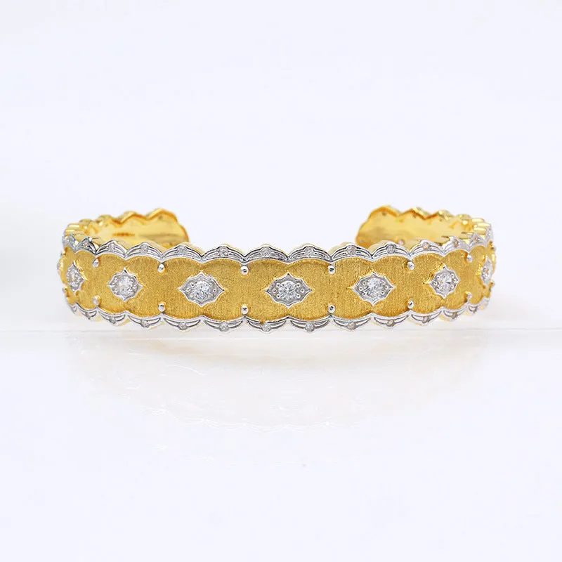 Italian Craftsmanship European And American Brushed Lace Bracelet