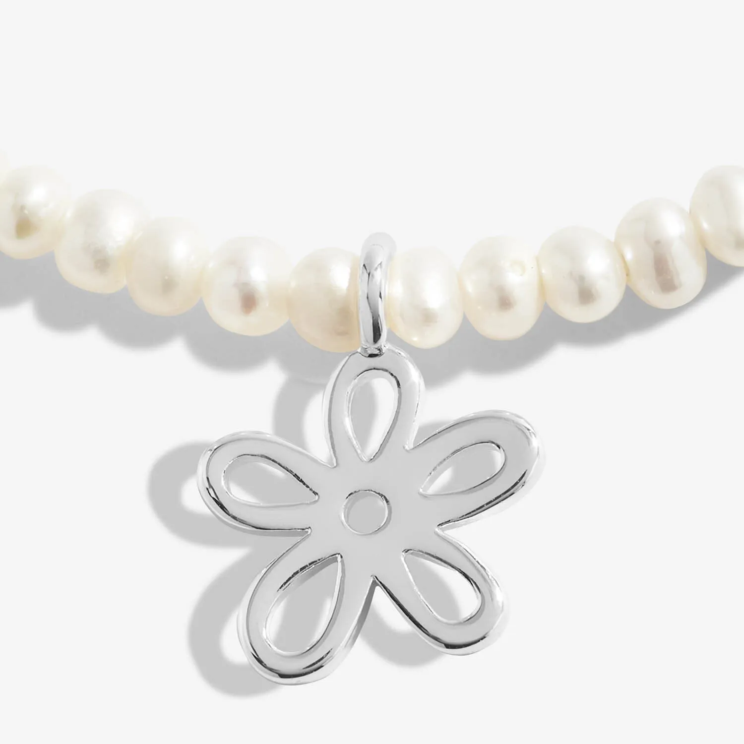Joma Jewellery Children's Bridal Pearl Lovely Flower Girl Bracelet