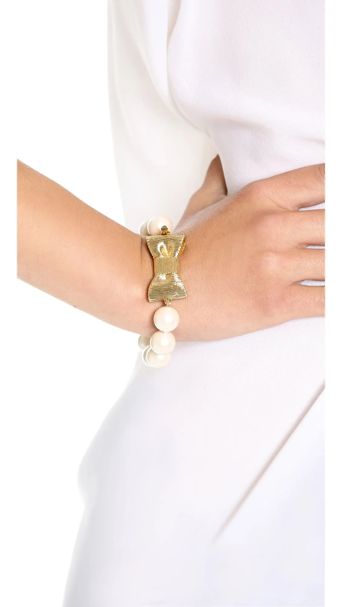 kate spade new york - all wrapped up in pearls bracelet
