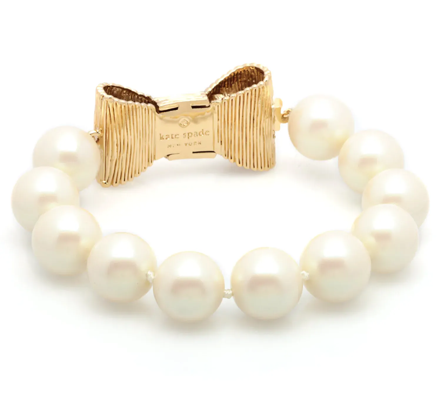 kate spade new york - all wrapped up in pearls bracelet