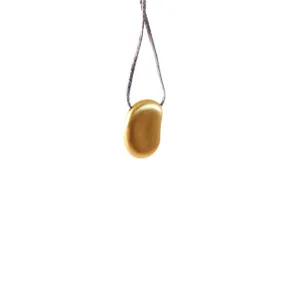Katerina Ioannidis Gold Prosperity Bean Necklace 38 inch