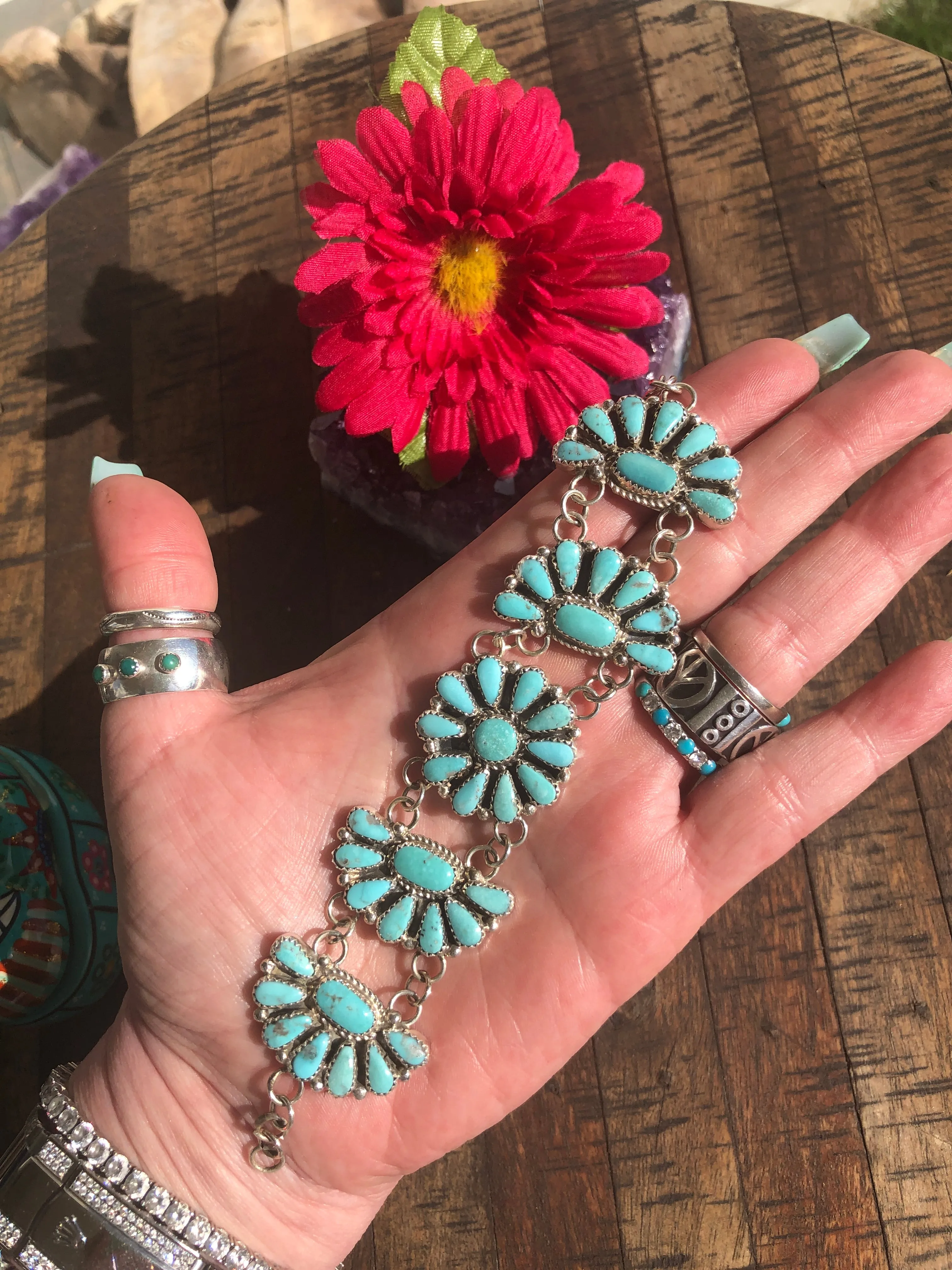Kingman Cluster Bracelet #3