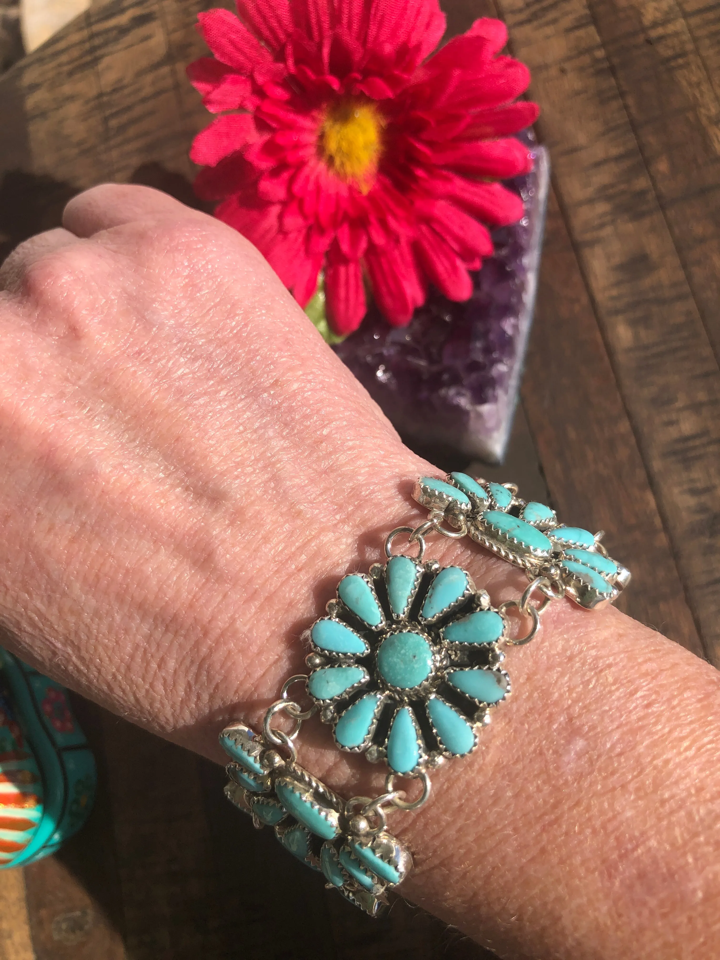 Kingman Cluster Bracelet #3