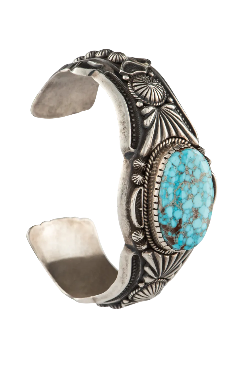 Kingman Turquoise Cuff Bracelet