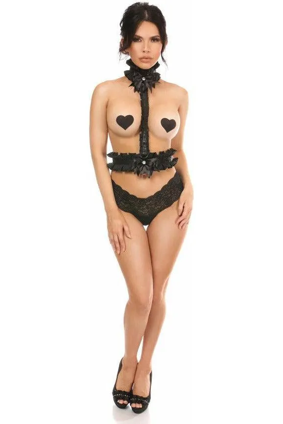 Kitten Collection Pinstripe Single Strap Body Harness
