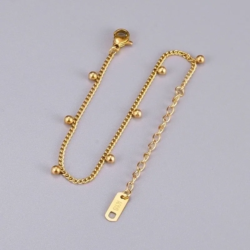 Korean Titanium Steel Single Layer Bracelet Wholesale