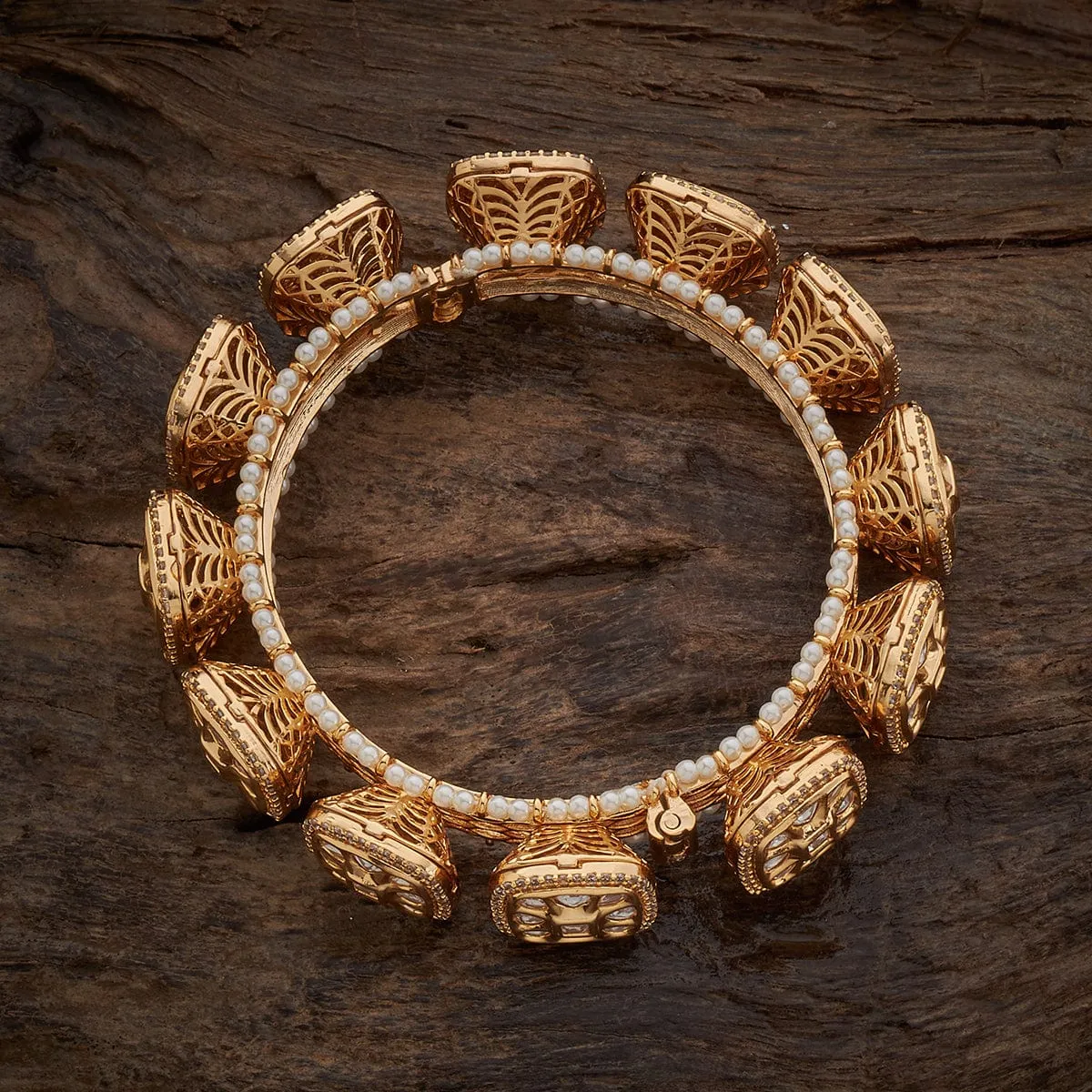 Kundan Bangle 164141