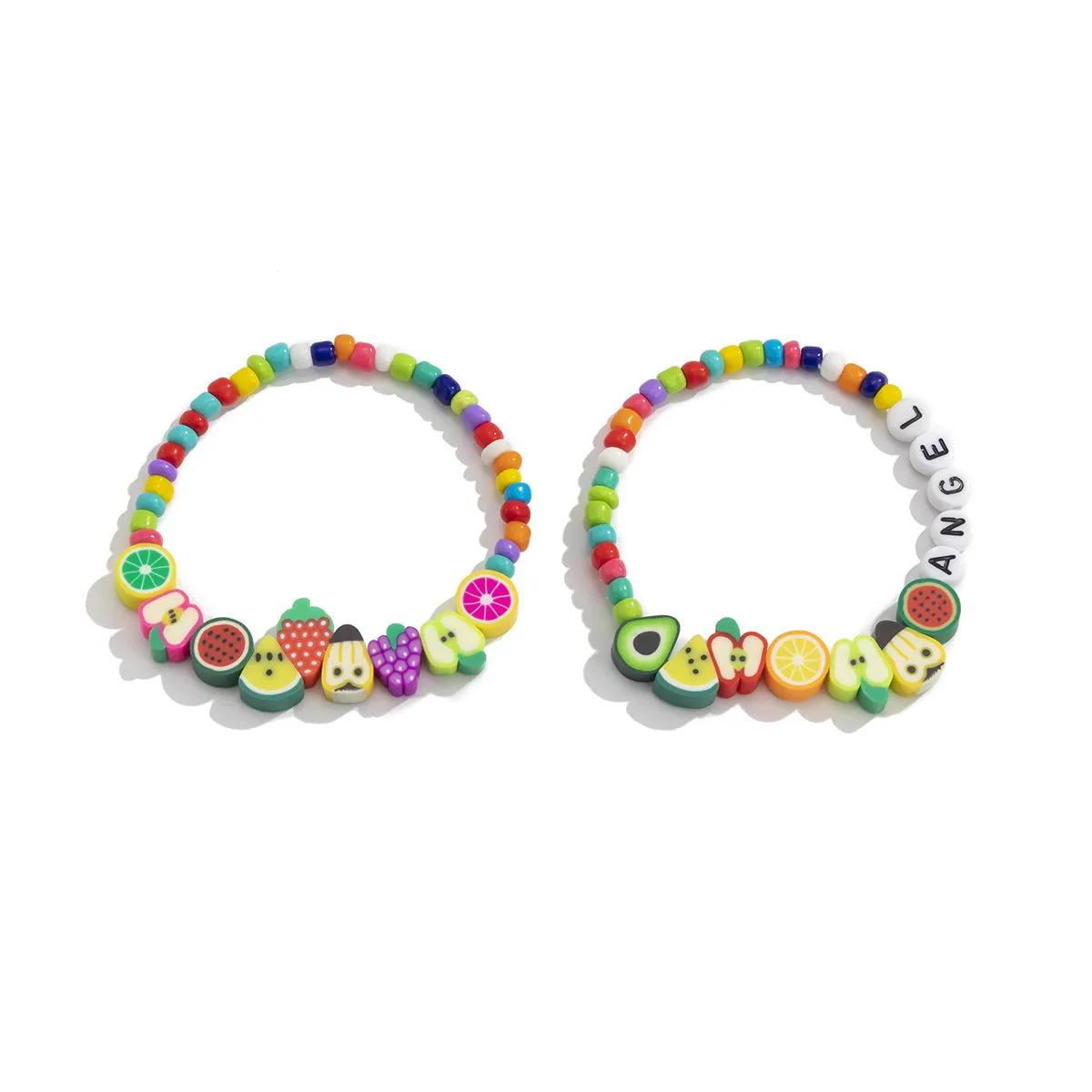 Ladies Bohemian Color Beaded Bracelet Set