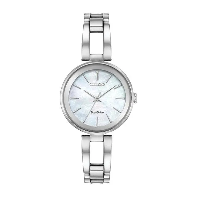 Ladies Bracelet Dress Stainless Steel Watch EM0630-51D