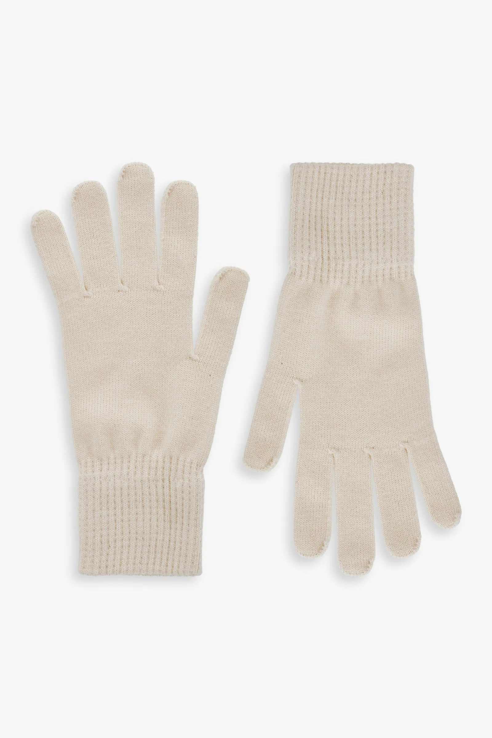 Ladies Flat Knit Gloves