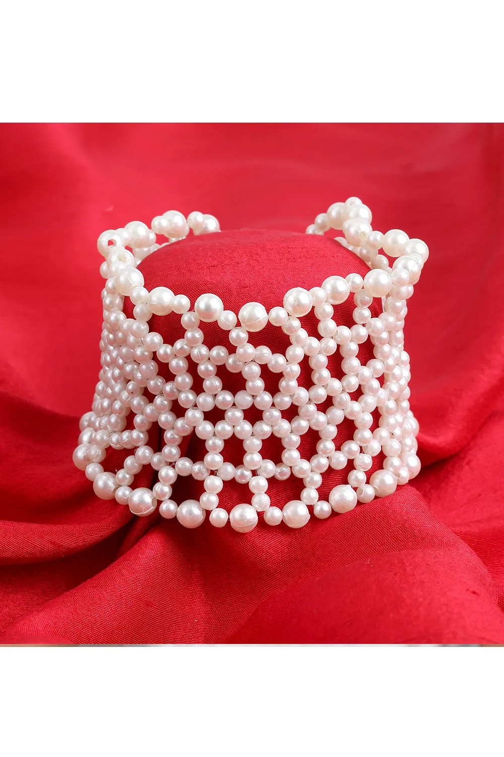 Lattice Pearl Bracelet - Jewellery