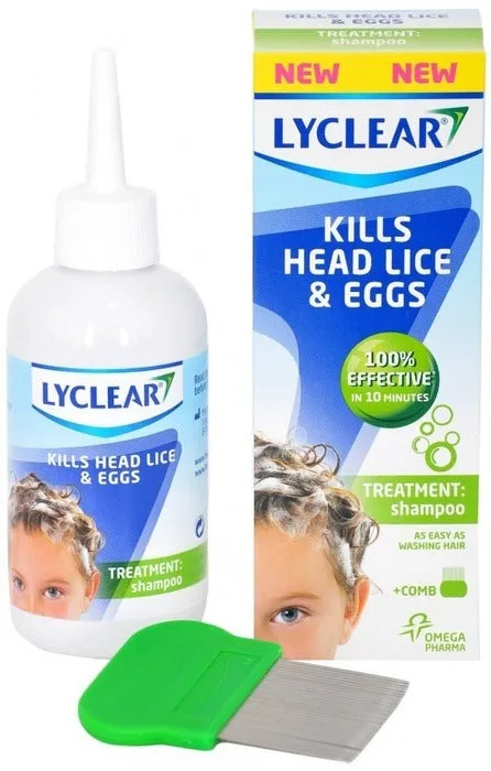 Lyclear Treatment Shampoo & Comb 200ml