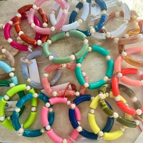 Mac Bracelet With Pearls