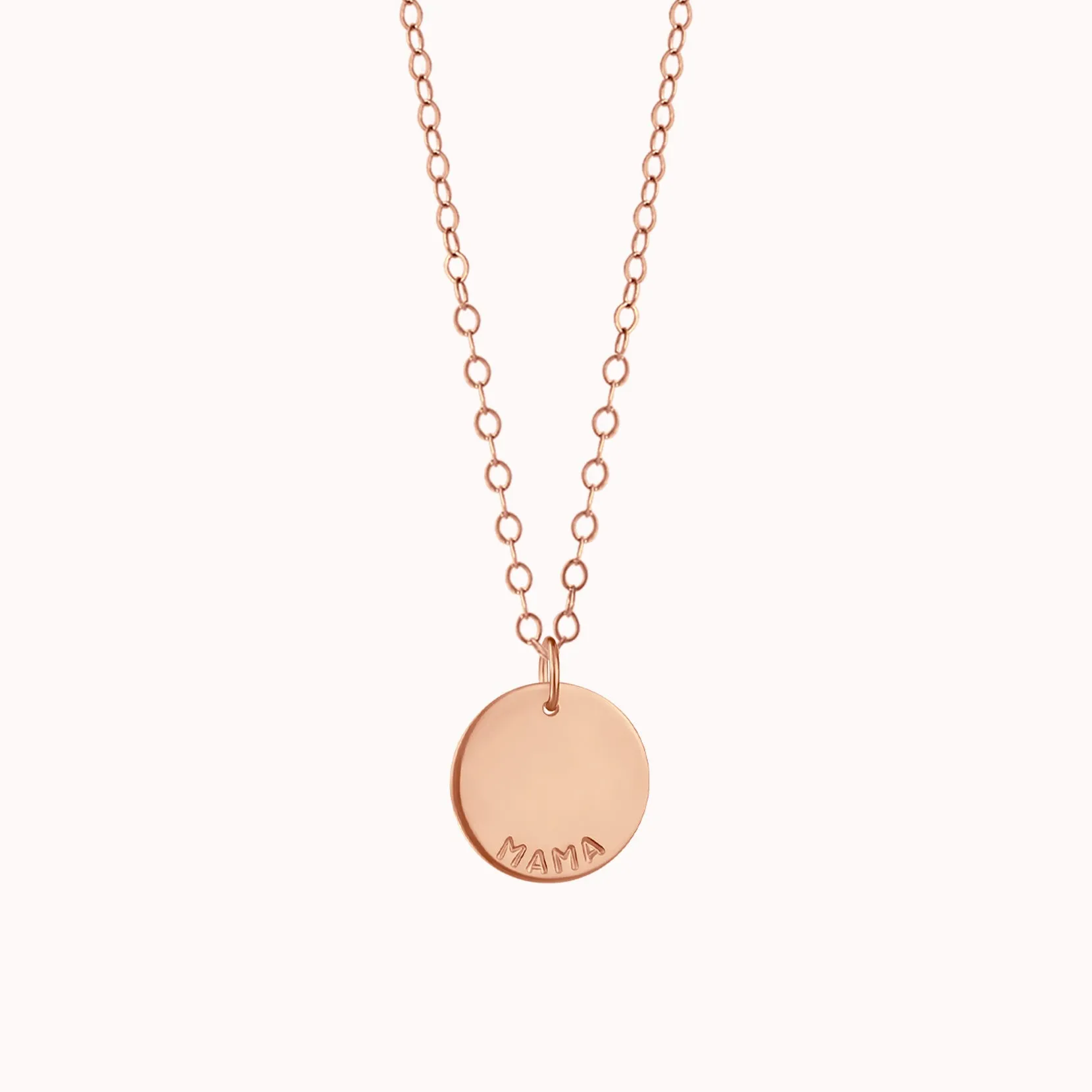 Mama Disc Necklace