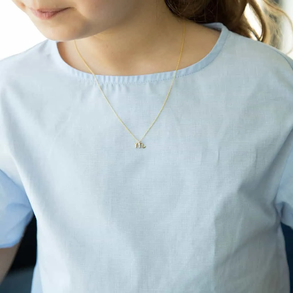 Mini Letter Necklace