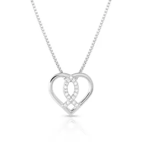Montana Silversmiths Faith Within Crystal Necklace