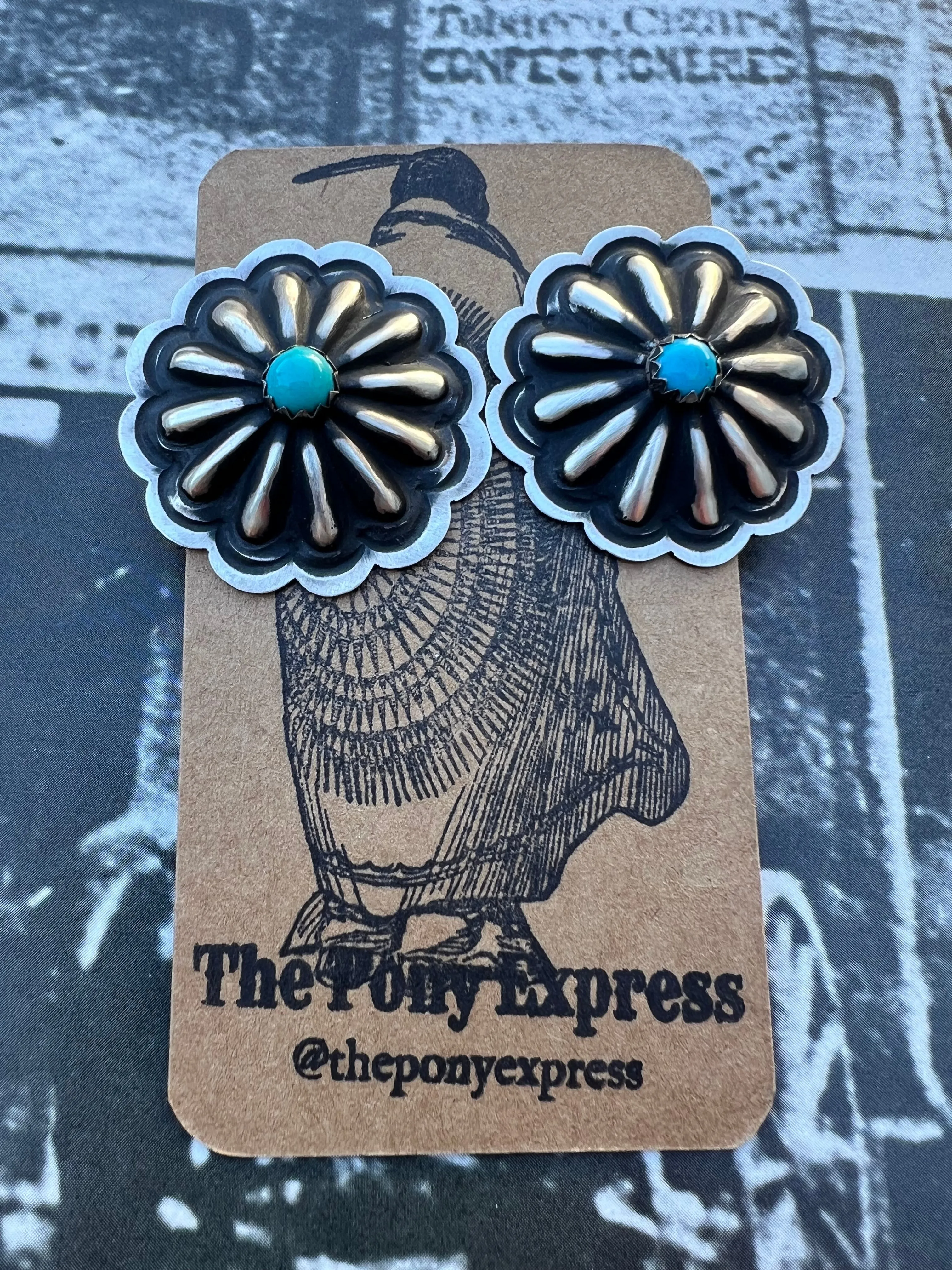 Moody Concho Earrings