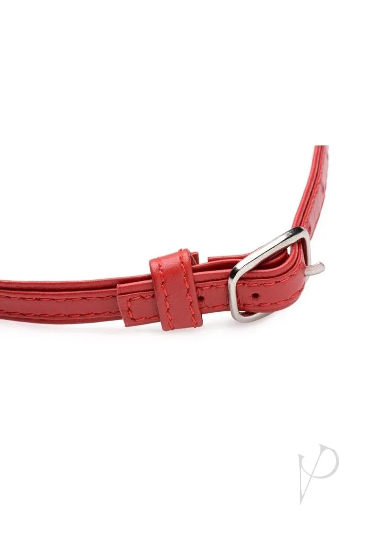 Ms Slim Collar W/o Ring Red