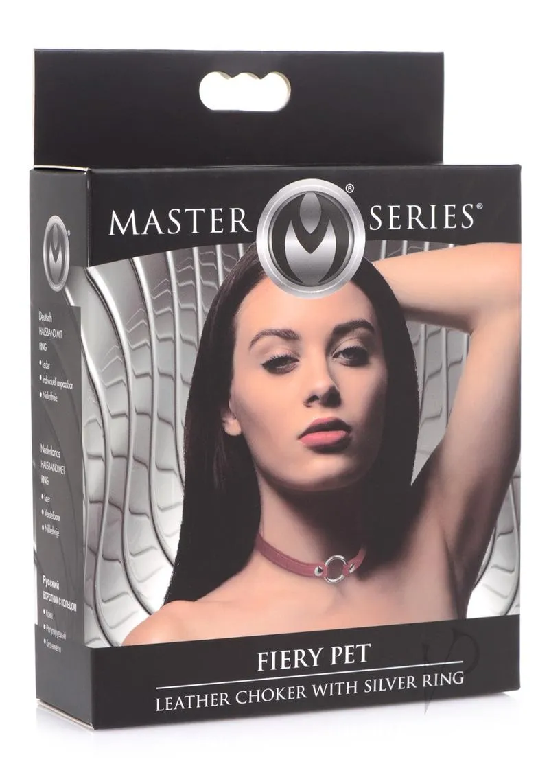 Ms Slim Collar W/o Ring Red