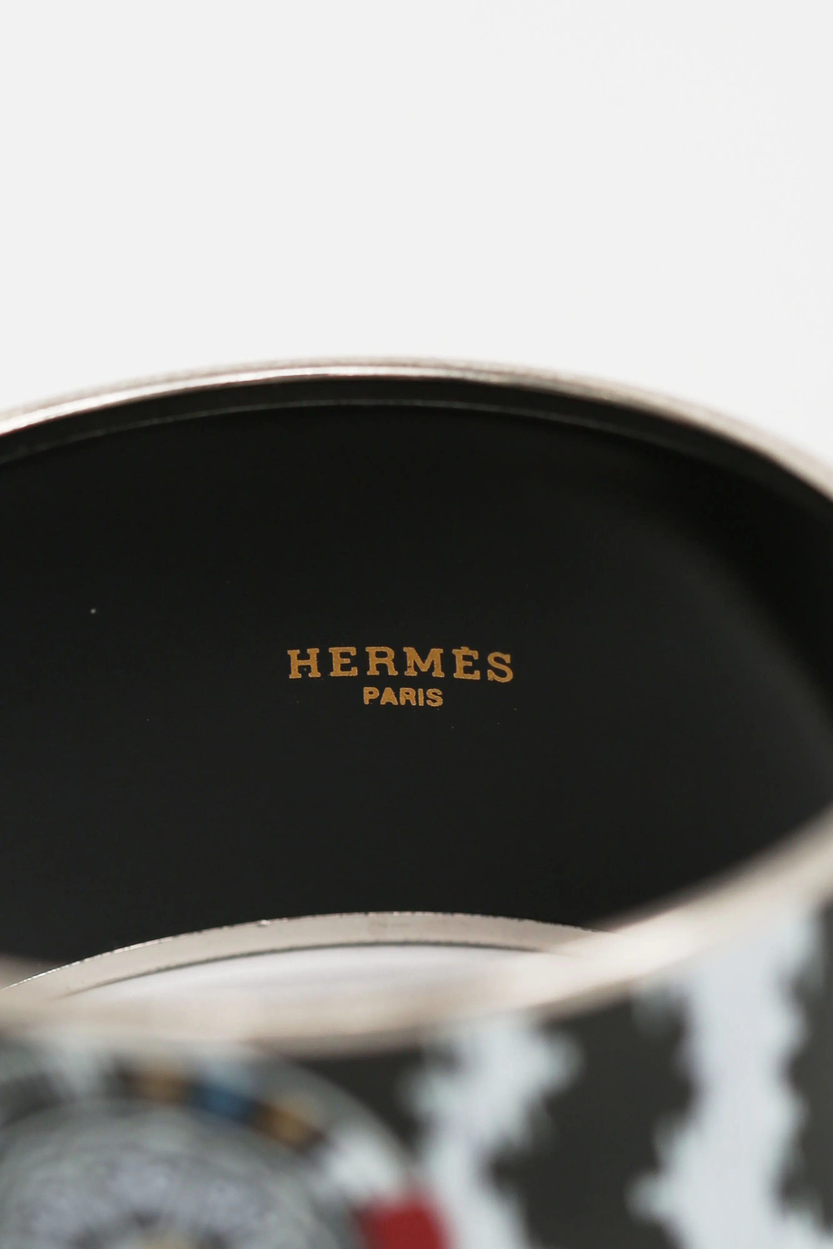 Multicolor Extra Wide Printed Enamel Bangle