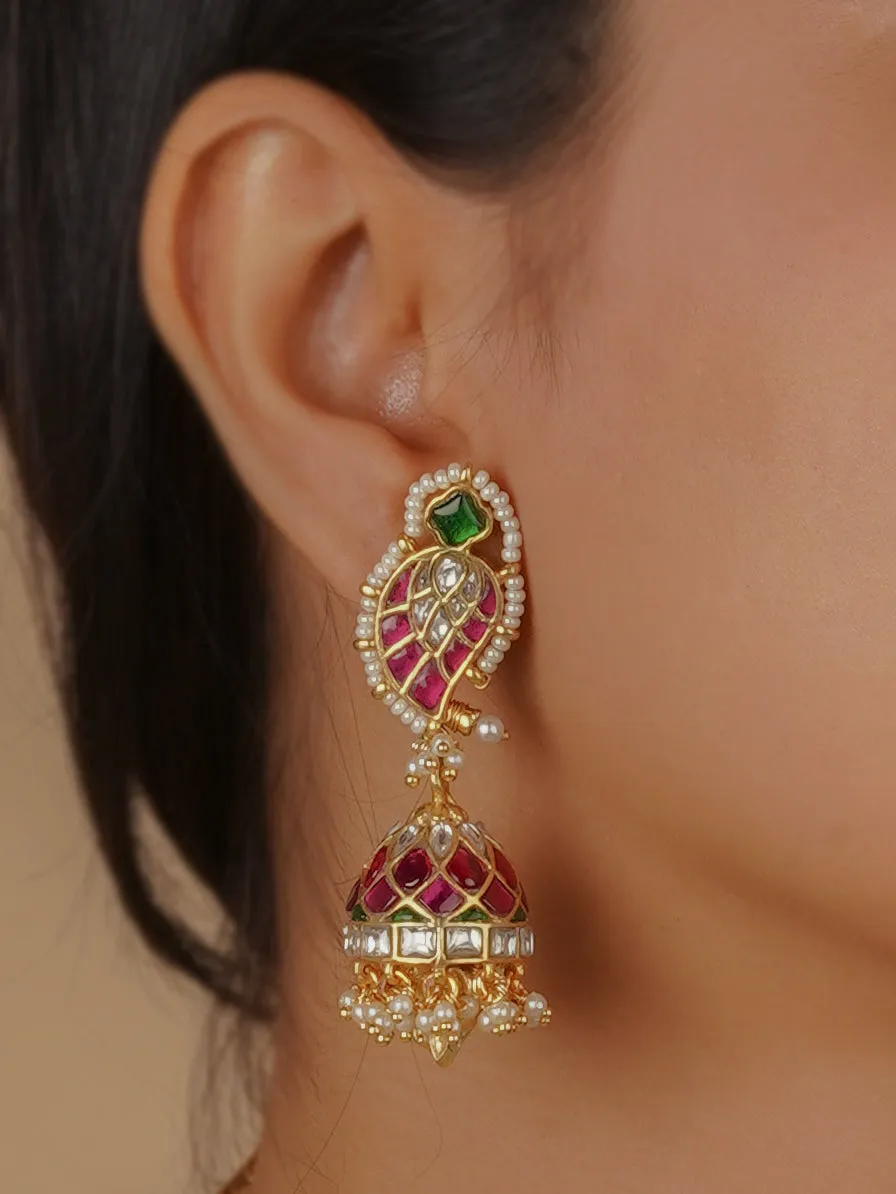 Multicolor Gold Plated Mishr Necklace Set - MR-S709MA