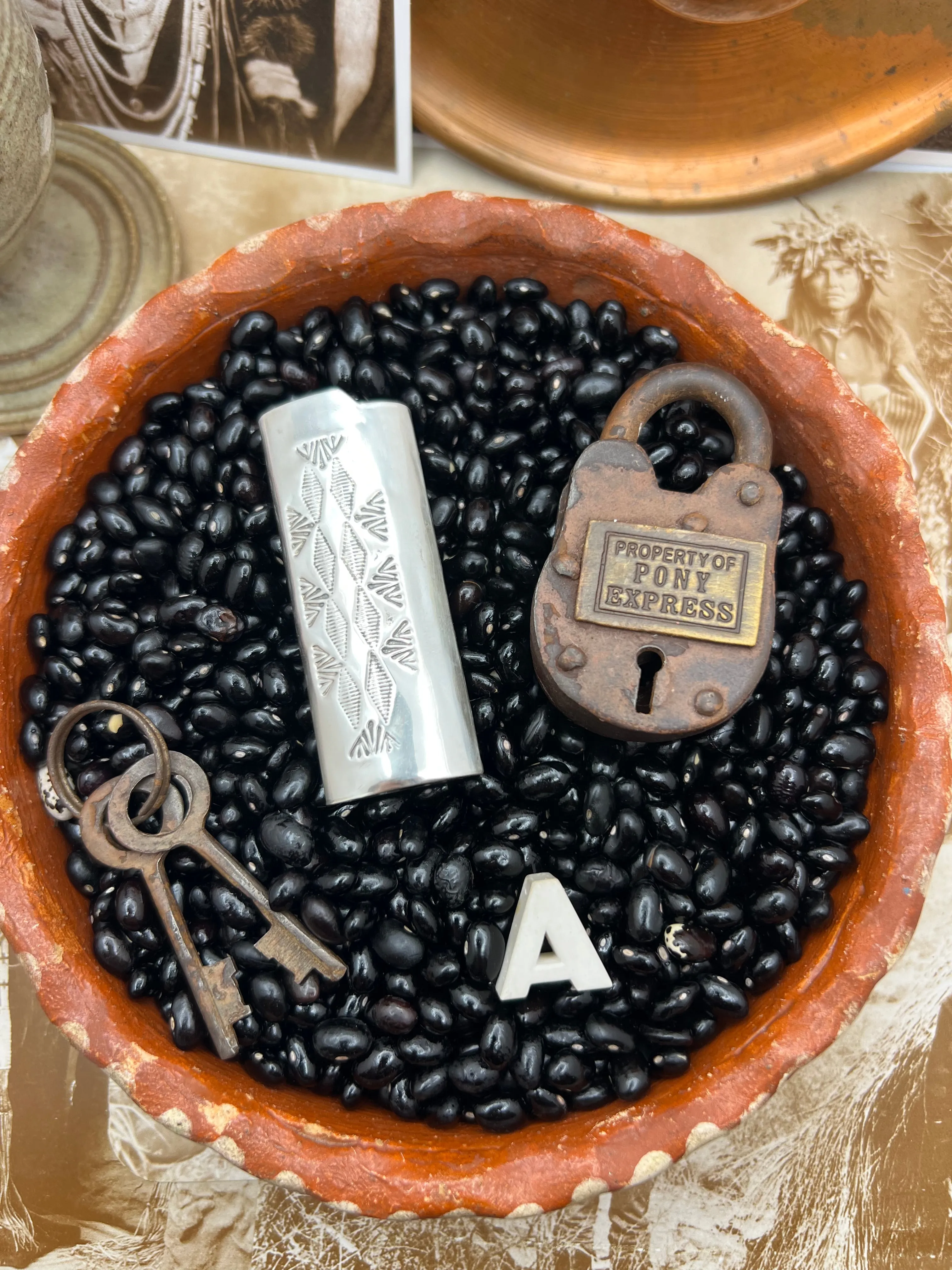 Native American Sterling Silver Lighter Case