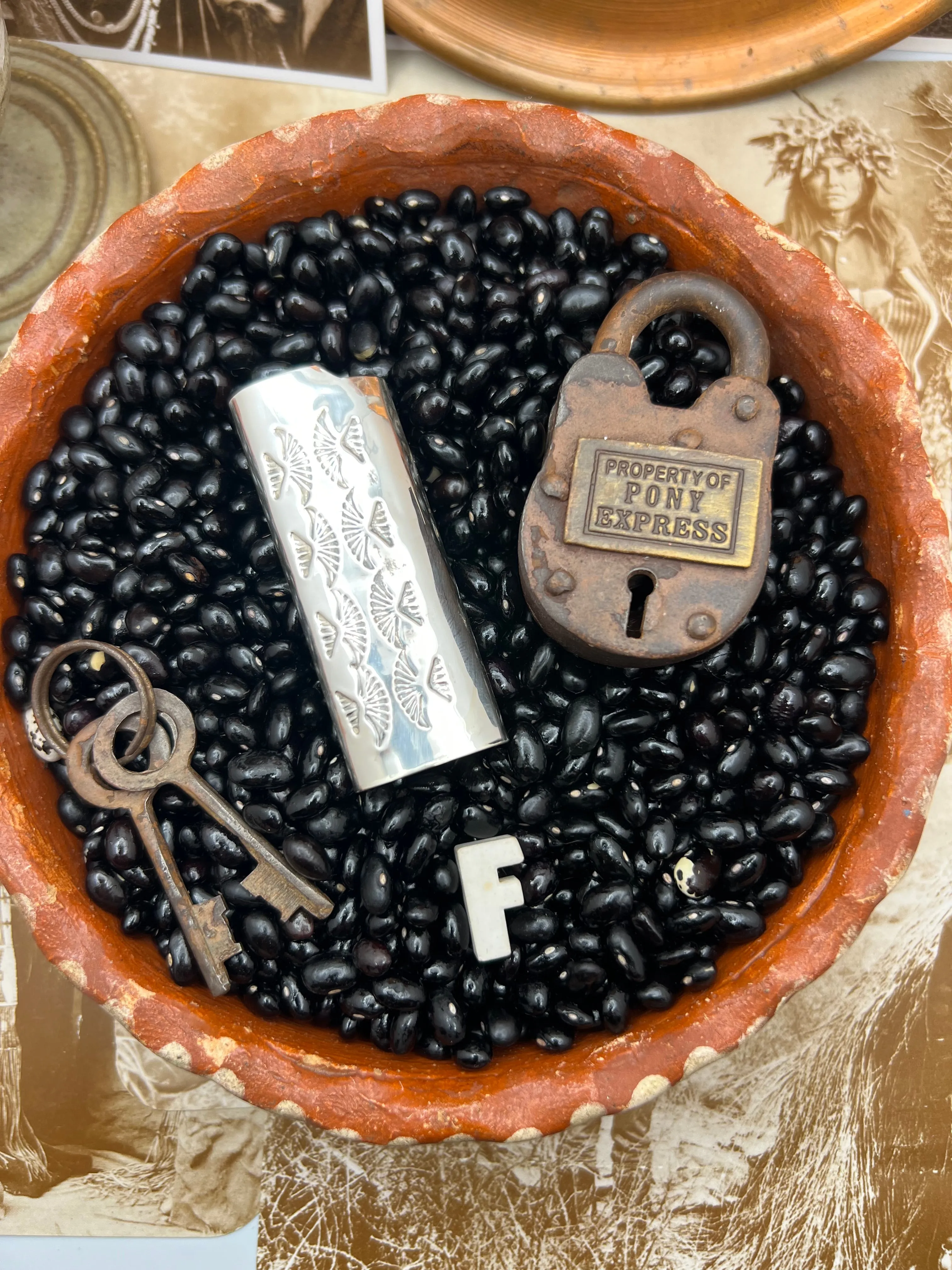 Native American Sterling Silver Lighter Case