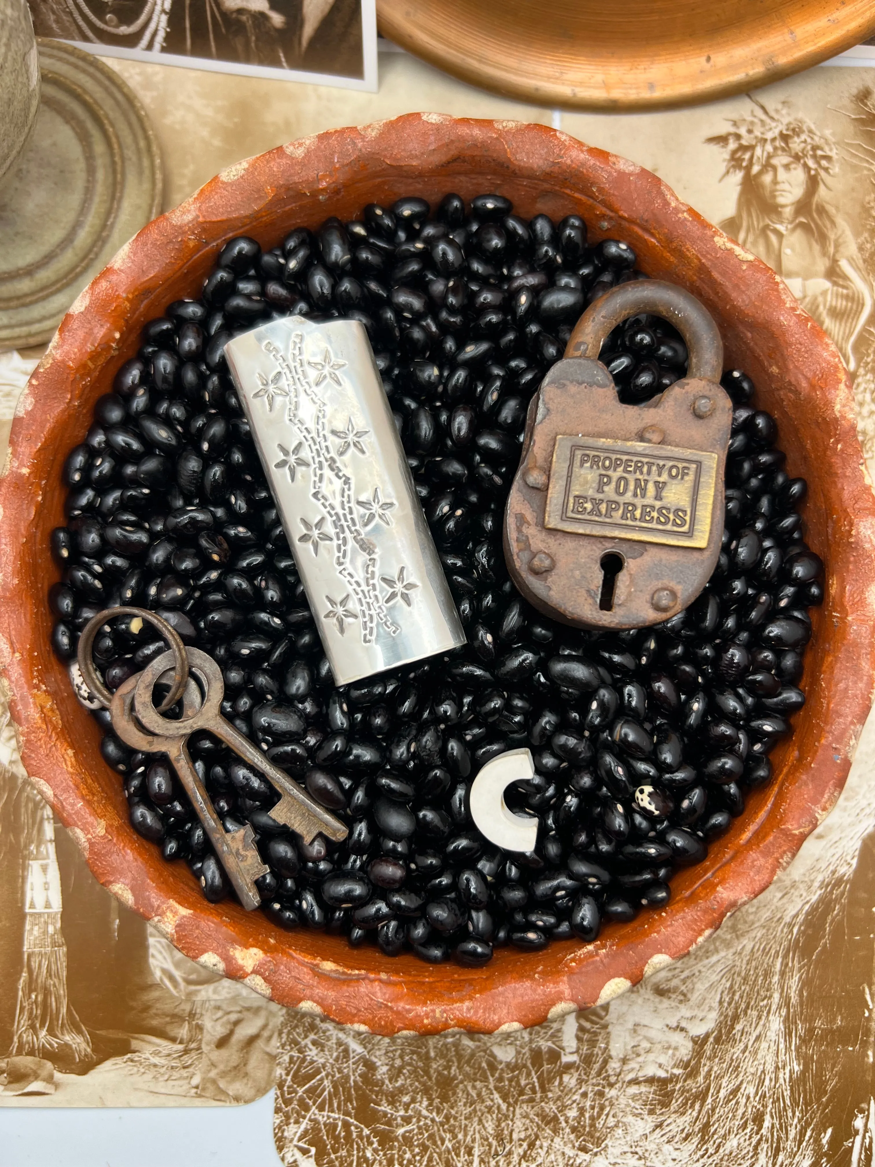 Native American Sterling Silver Lighter Case